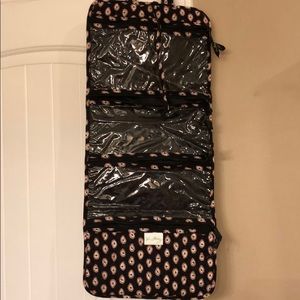 Vera Bradley Travel Cosmetic Hanging bag Red Black